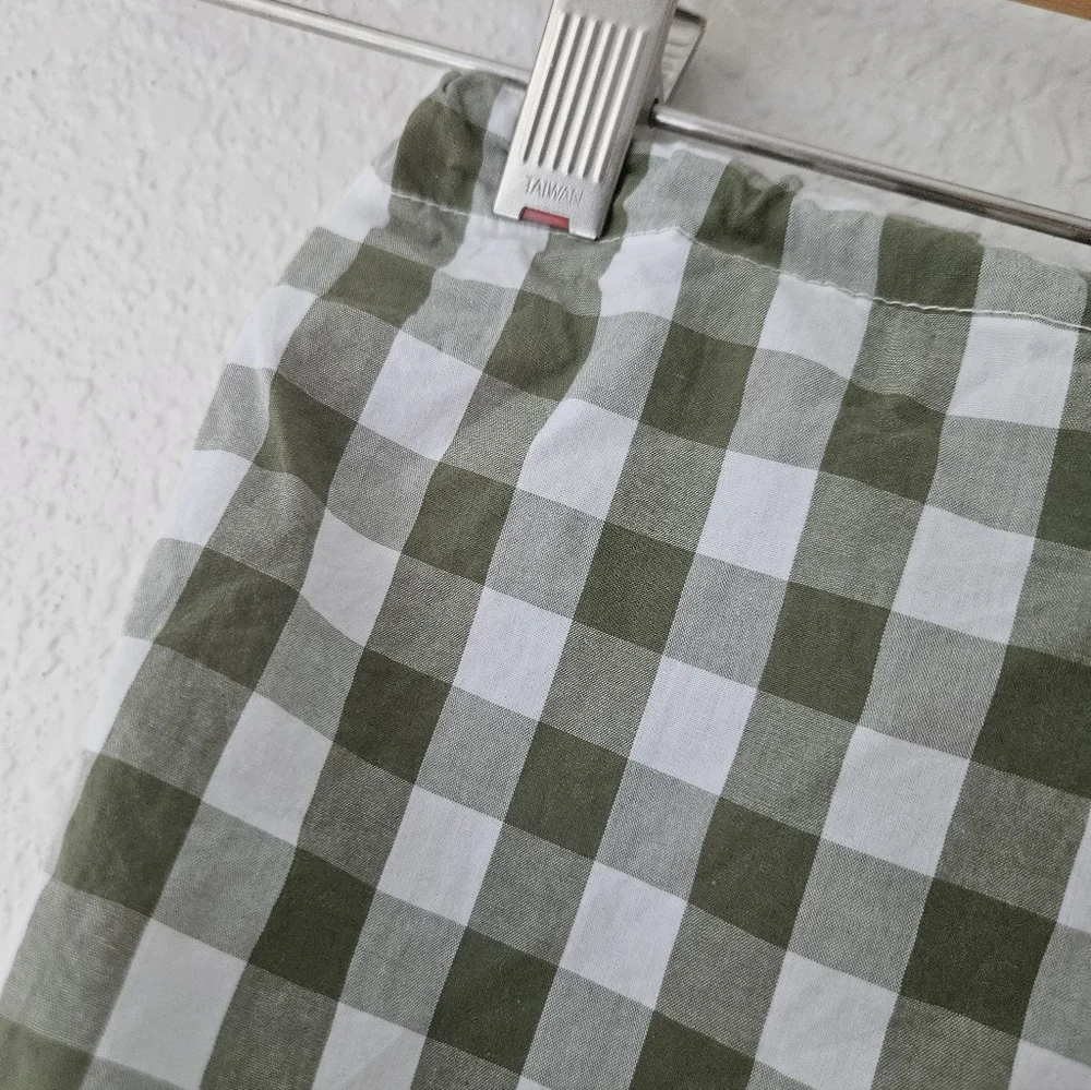 quince gingham satchel - Picture 3 of 4